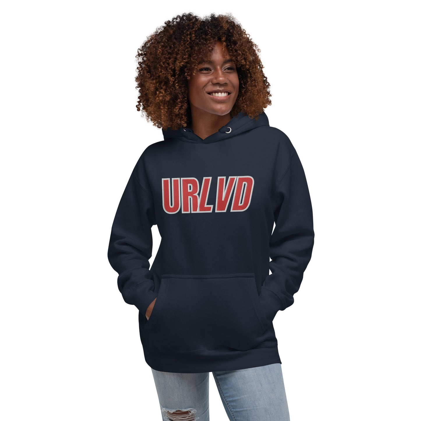 URLVD UNISEX “COLLEGIATE” HOODIE