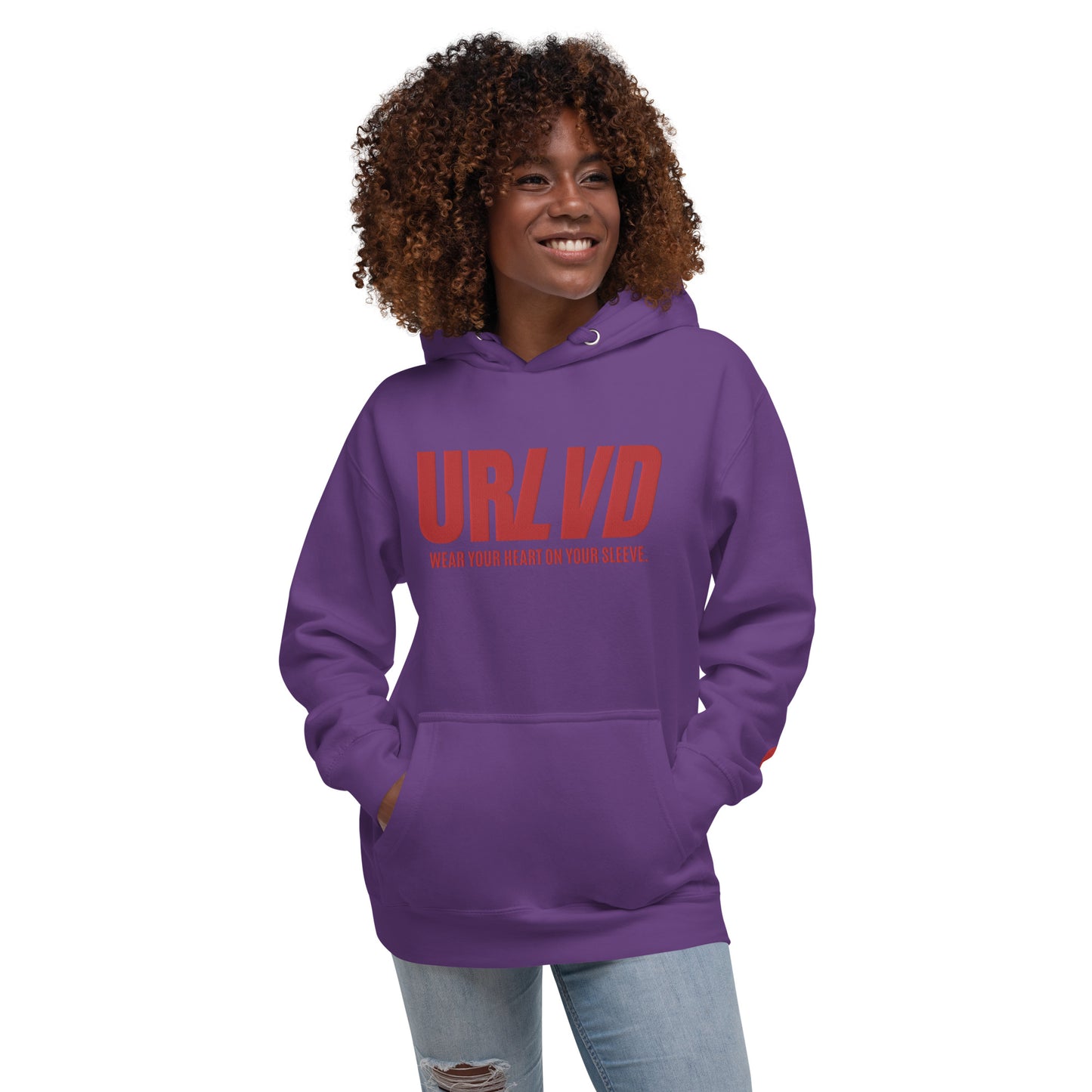 URLVD UNISEX “HEART ON SLEEVE” HOODIE