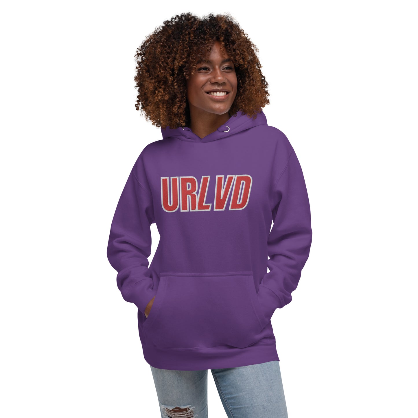 URLVD UNISEX “COLLEGIATE” HOODIE