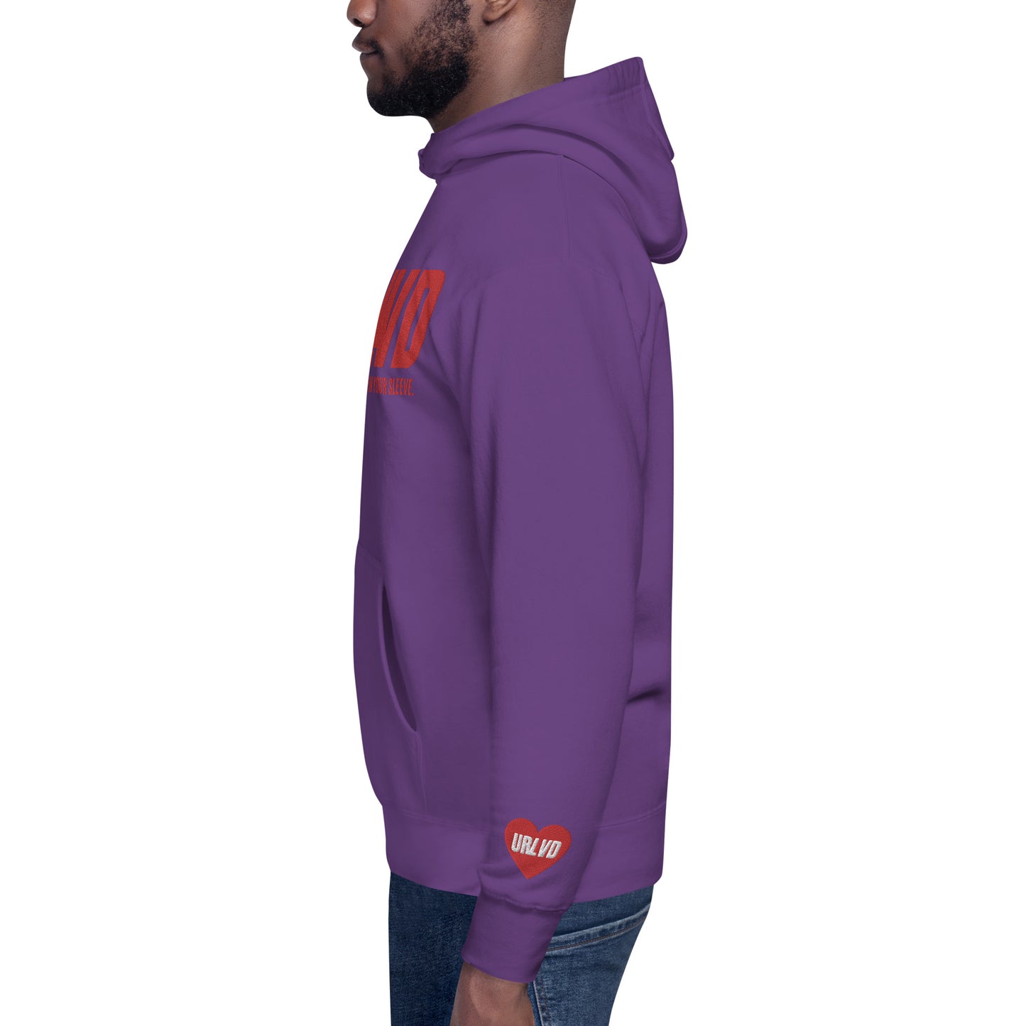 URLVD UNISEX “HEART ON SLEEVE” HOODIE