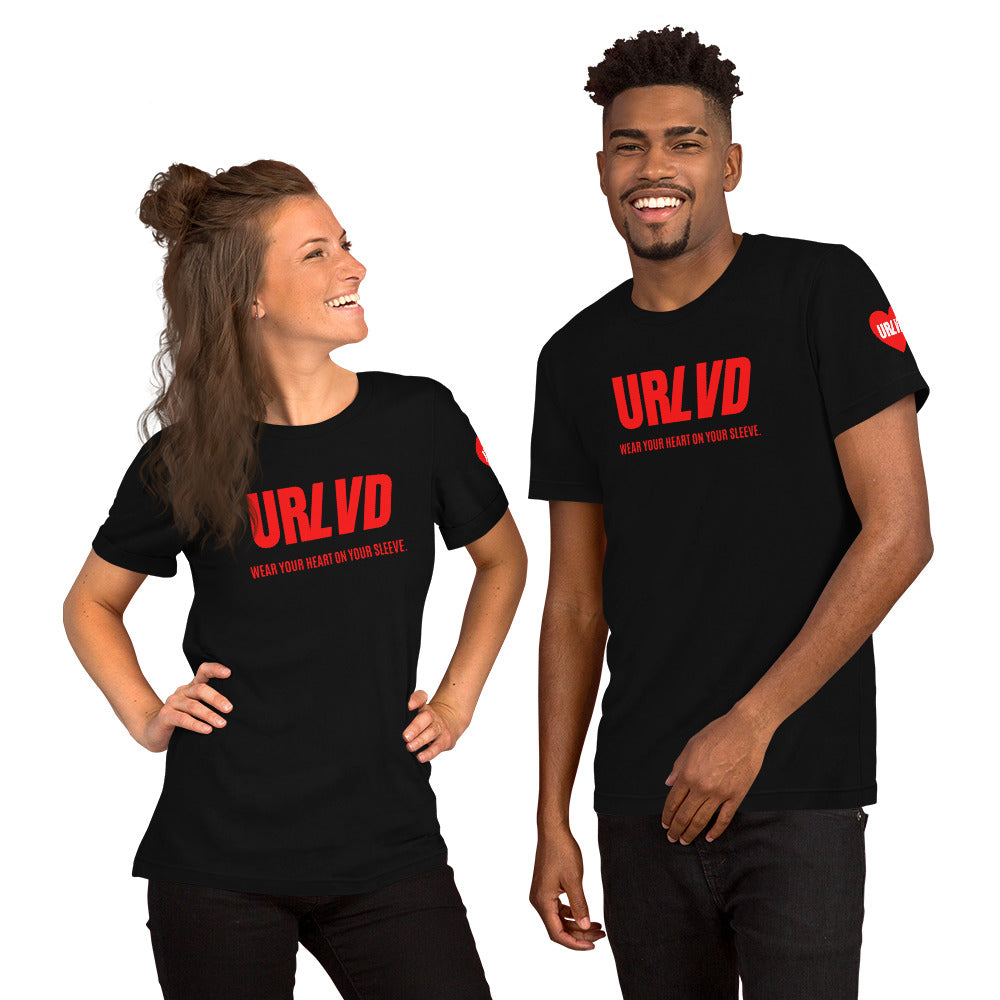 URLVD UNISEX "HEART ON SLEEVE" TEE