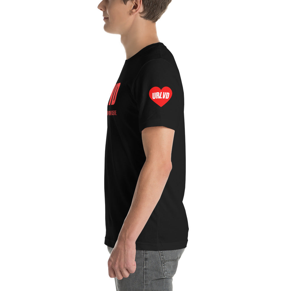 URLVD UNISEX "HEART ON SLEEVE" TEE