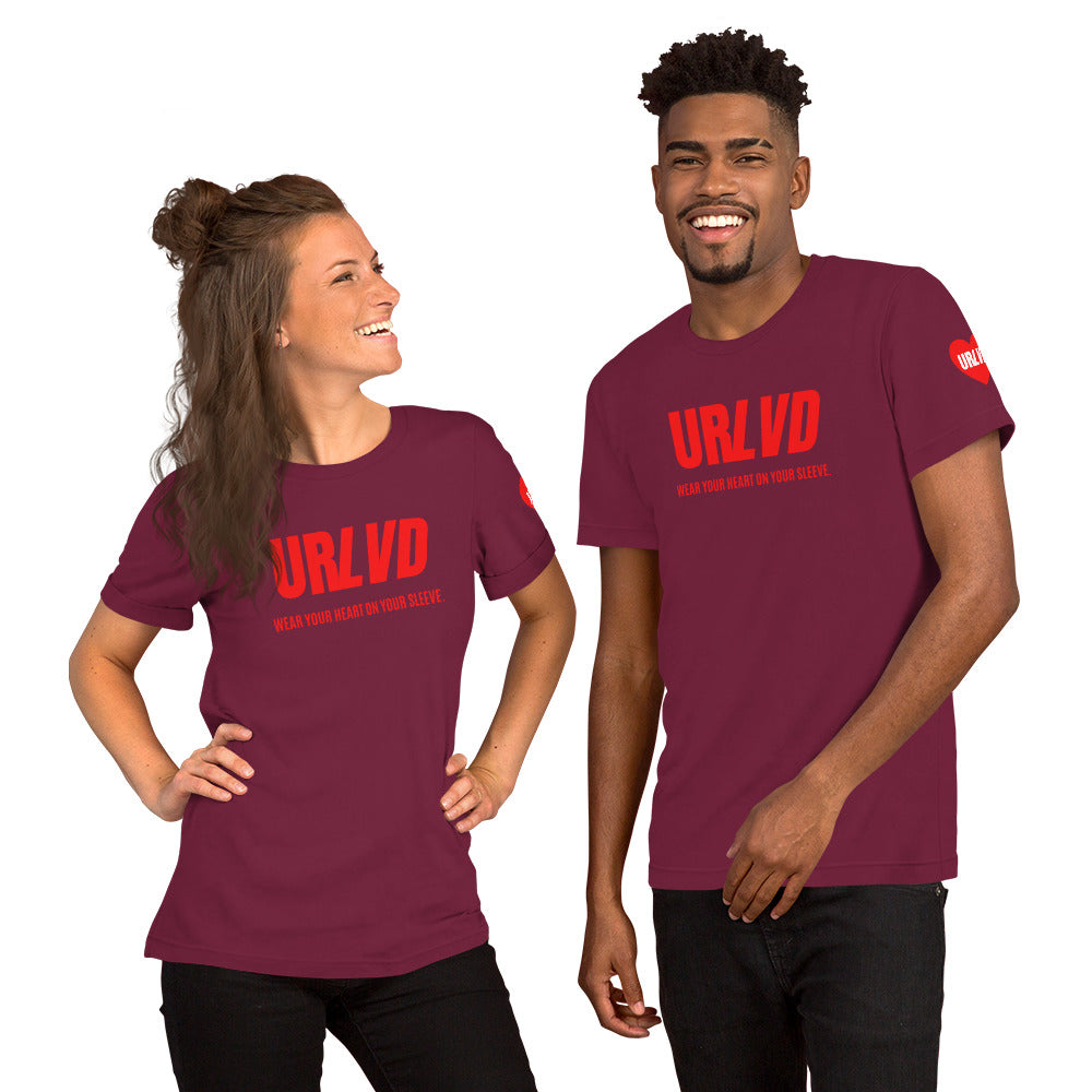 URLVD UNISEX "HEART ON SLEEVE" TEE