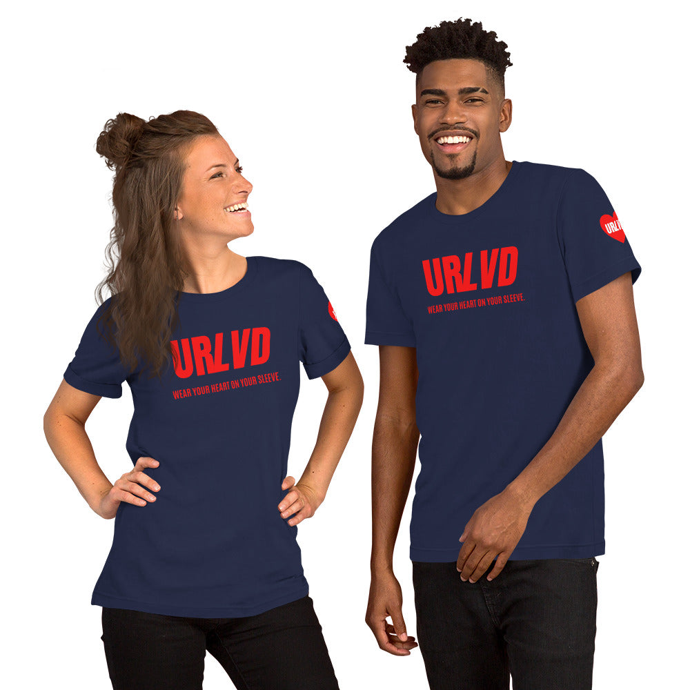 URLVD UNISEX "HEART ON SLEEVE" TEE