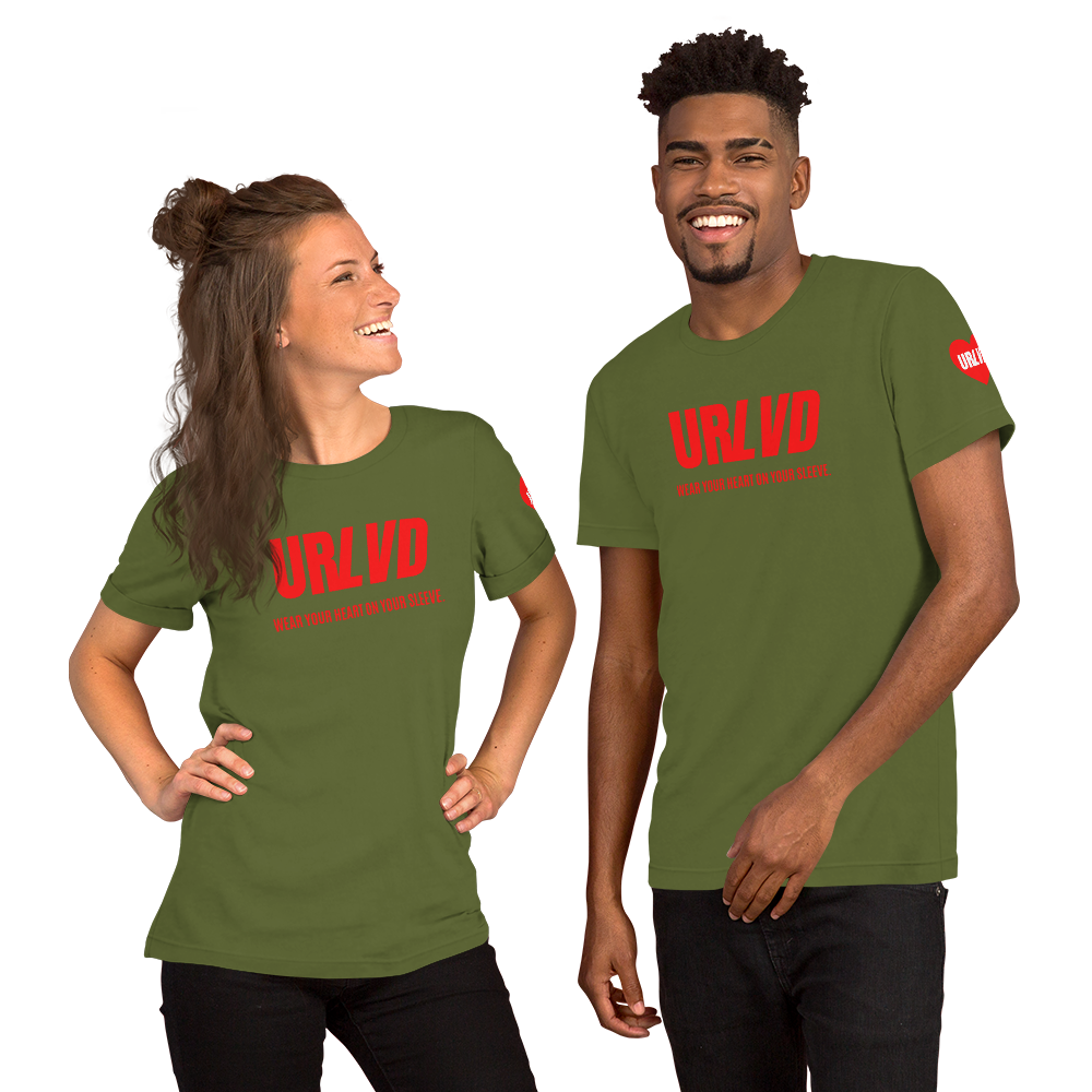 URLVD UNISEX "HEART ON SLEEVE" TEE