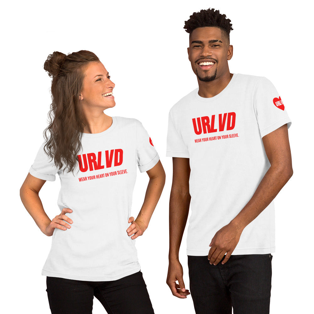 URLVD UNISEX "HEART ON SLEEVE" TEE