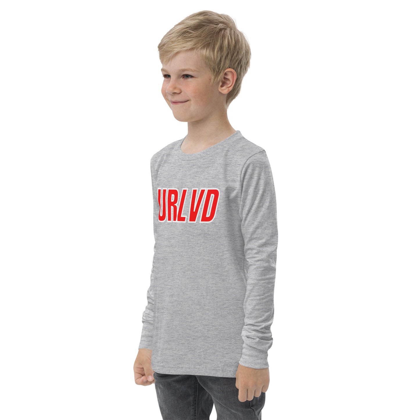 URLVD KIDS UNISEX "COLLEGIATE" YOUTH LONG SLEEVE TEE
