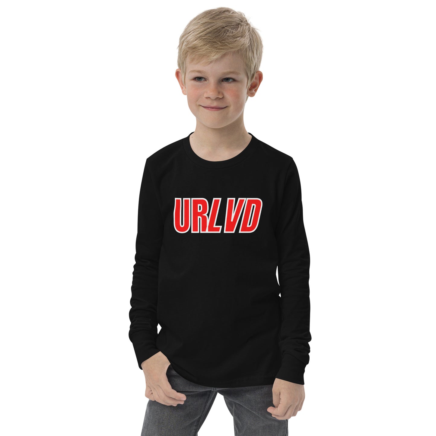 URLVD KIDS UNISEX "COLLEGIATE" YOUTH LONG SLEEVE TEE