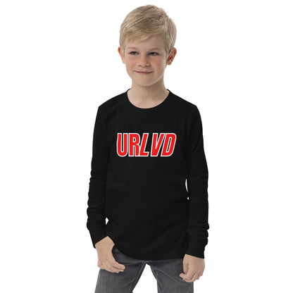 URLVD KIDS UNISEX "COLLEGIATE" YOUTH LONG SLEEVE TEE