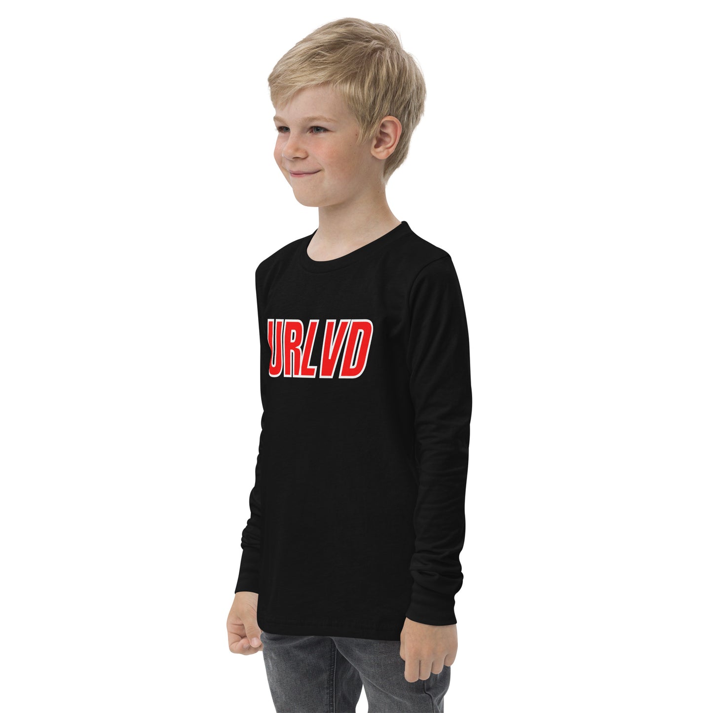 URLVD KIDS UNISEX "COLLEGIATE" YOUTH LONG SLEEVE TEE