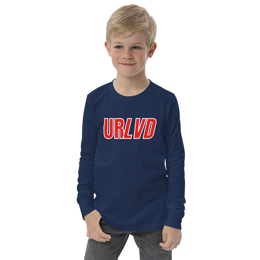 URLVD KIDS UNISEX "COLLEGIATE" YOUTH LONG SLEEVE TEE